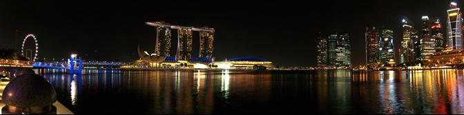 Singapore by night